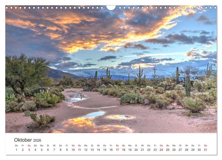Produktbild: Arizona - Grand Canyon State (Wandkalender 2026 DIN A3 quer), CALVENDO Monatskalender