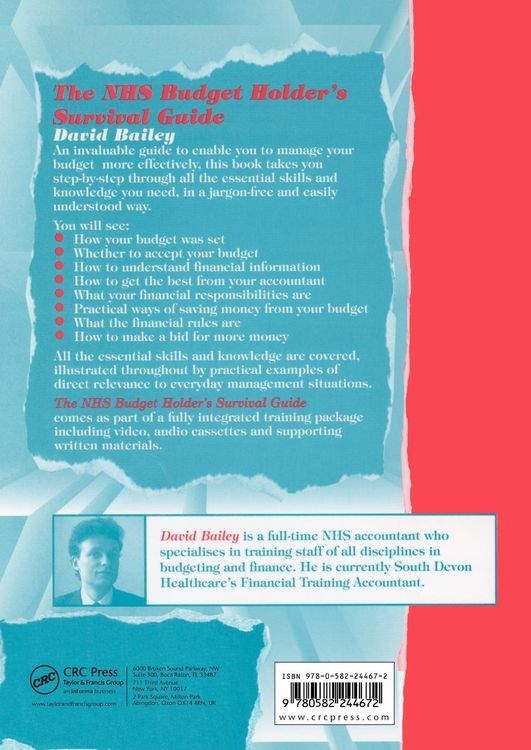 Produktbild: The NHS Budget Holder's Survival Guide