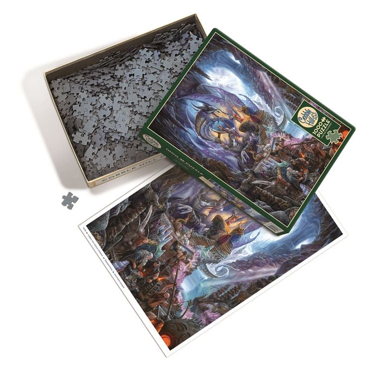 Produktbild: COBBLE HILL PUZZLES - Drachenschmiede 1000 Teile