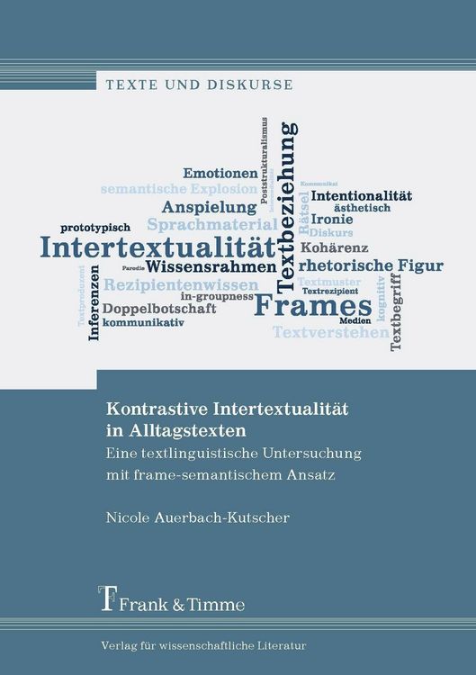 Produktbild: Kontrastive Intertextualit&auml;t in Alltagstexten