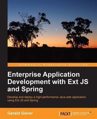 Produktbild: Enterprise Application Development with Ext JS and Spring