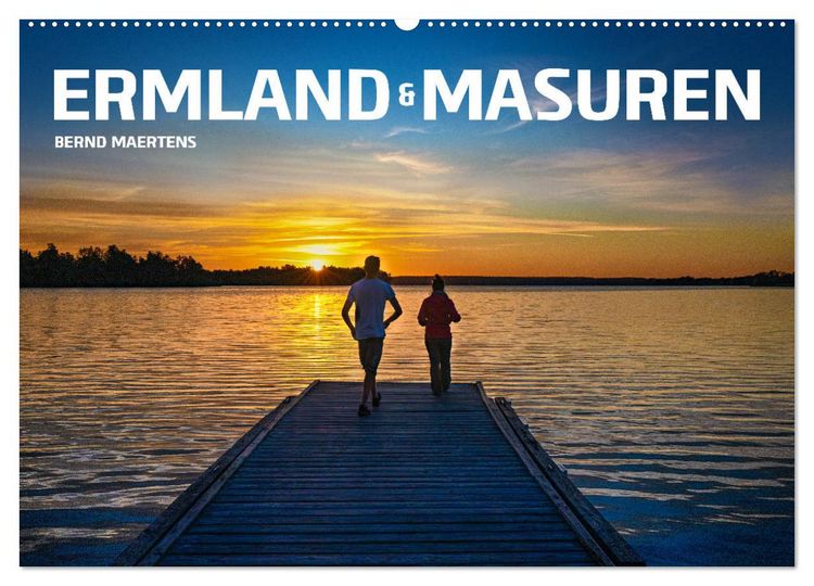 Produktbild: ERMLAND MASUREN (Wandkalender 2026 DIN A2 quer), CALVENDO Monatskalender