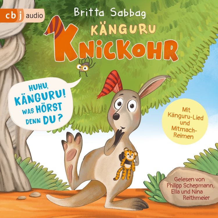 Produktbild: K&auml;nguru Knickohr &ndash; Huhu, K&auml;nguru! Was h&ouml;rst denn du?