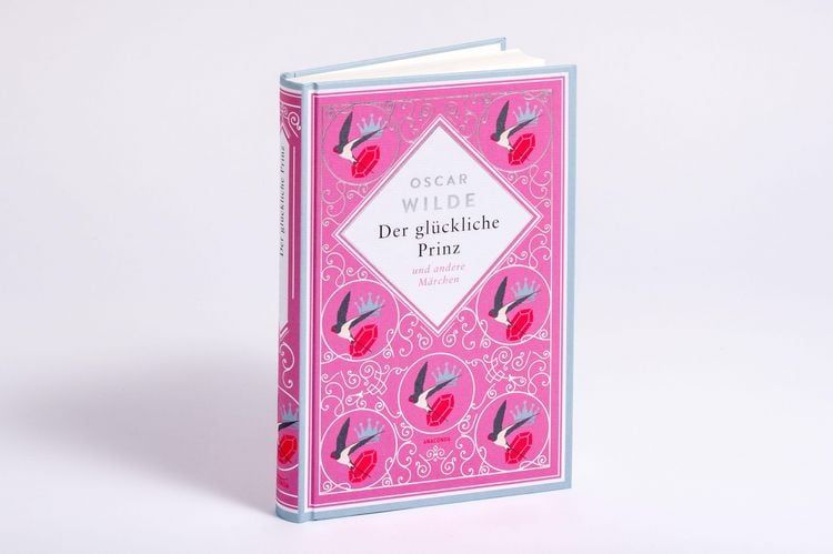 Produktbild: Oscar Wilde, Der gl&uuml;ckliche Prinz. M&auml;rchen. Schmuckausgabe mit Silberpr&auml;gung