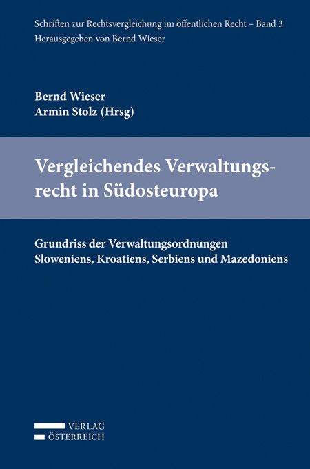 Produktbild: Vergleichendes Verwaltungsrecht in S&uuml;dosteuropa
