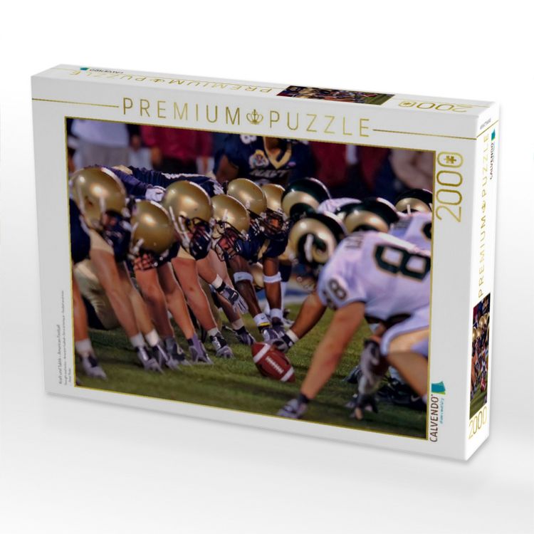Produktbild: CALVENDO Puzzle Kraft und Taktik - American Football | 2000 Teile Lege-Gr&ouml;&szlig;e 90x67cm Foto-Puzzle f&uuml;r gl&uuml;ckliche Stunden