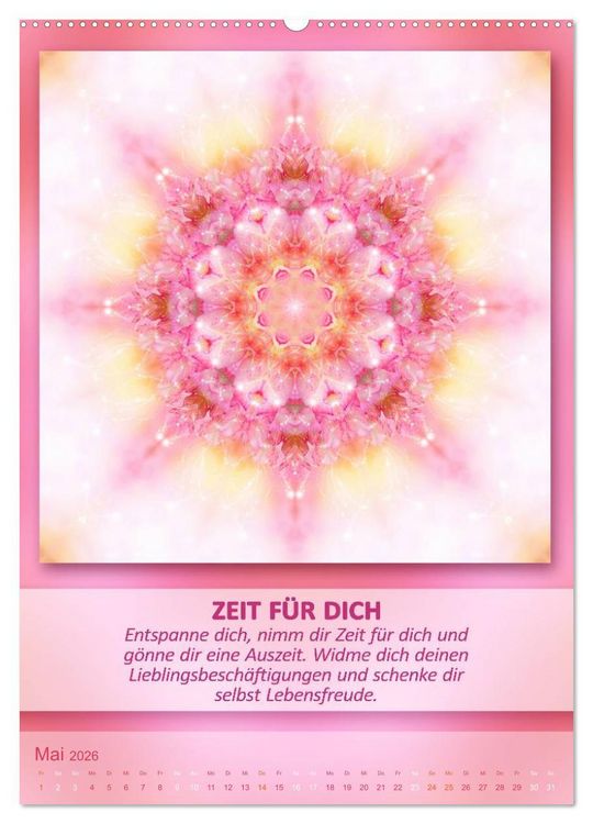 Produktbild: Light Energy Mandalas - Kalender - Vol. 2 (Wandkalender 2026 DIN A2 hoch), CALVENDO Monatskalender