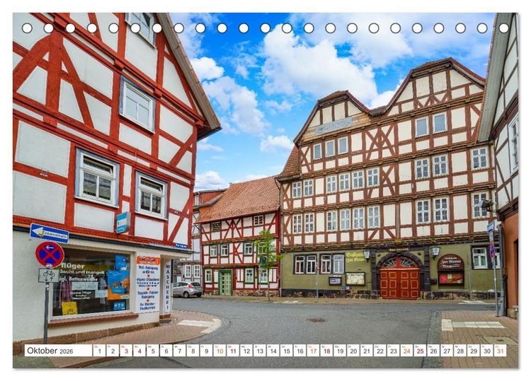 Produktbild: Witzenhausen Impressionen (Tischkalender 2026 DIN A5 quer), CALVENDO Monatskalender