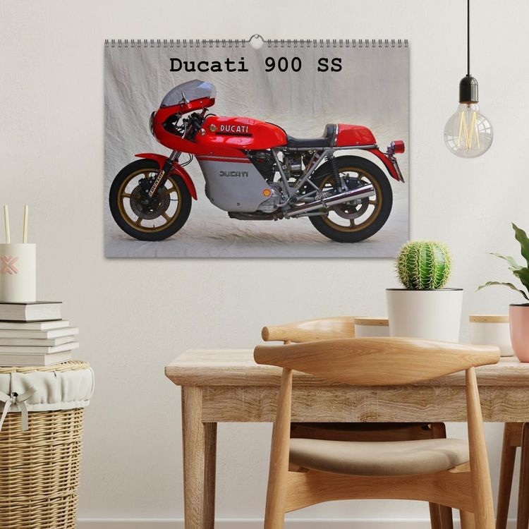 Produktbild: Ducati 900 SS (Wandkalender 2026 DIN A3 quer), CALVENDO Monatskalender