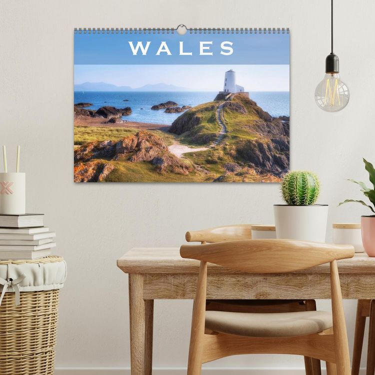 Produktbild: Wales (Wandkalender 2026 DIN A3 quer), CALVENDO Monatskalender