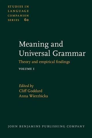 Produktbild: Meaning and Universal Grammar