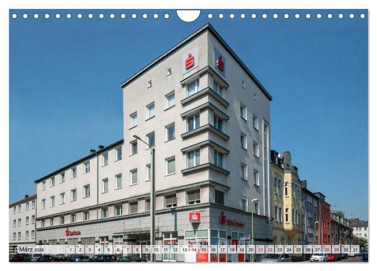 Produktbild: Bauhaus-Architektur in Essen (Wandkalender 2026 DIN A4 quer), CALVENDO Monatskalender