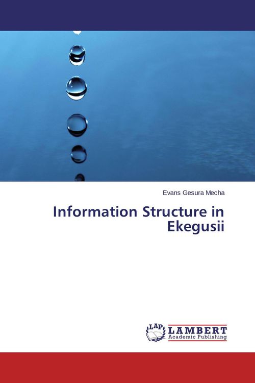 Produktbild: Information Structure in Ekegusii