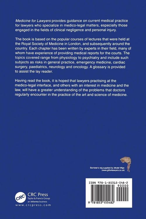 Produktbild: Medicine for Lawyers
