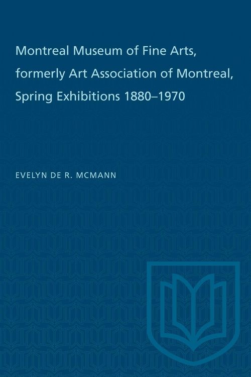 Produktbild: Montreal Museum of Fine Arts, formerly Art Association of Montreal