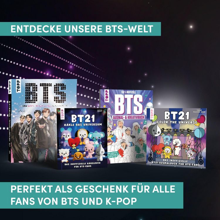 Produktbild: BTS: Das inoffizielle Ausmal- & Kreativbuch