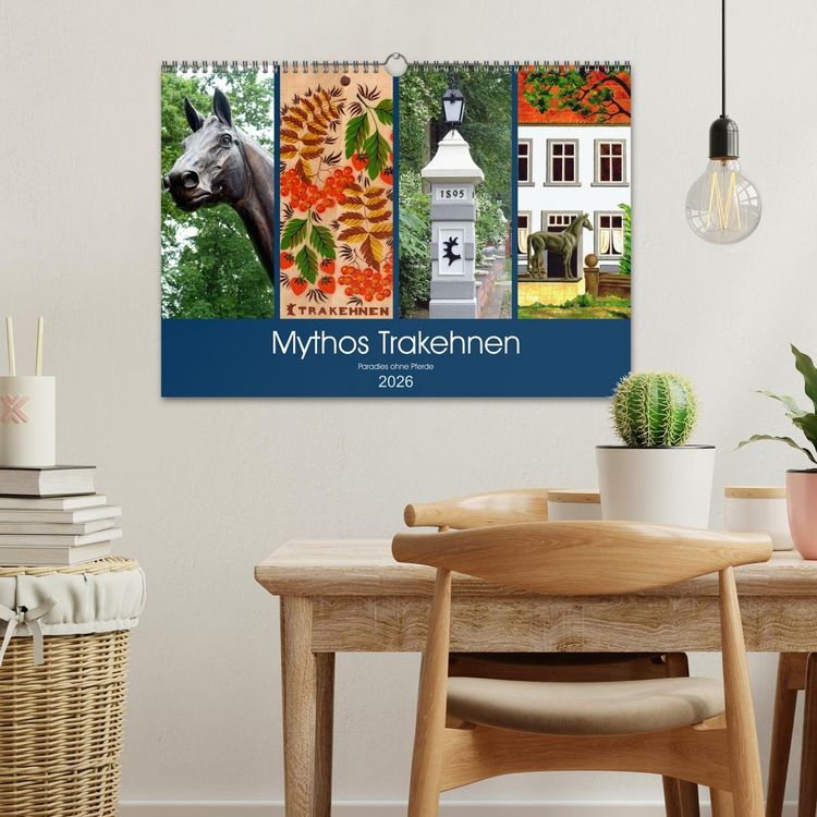 Produktbild: Mythos Trakehnen - Paradies ohne Pferde (Wandkalender 2026 DIN A3 quer), CALVENDO Monatskalender