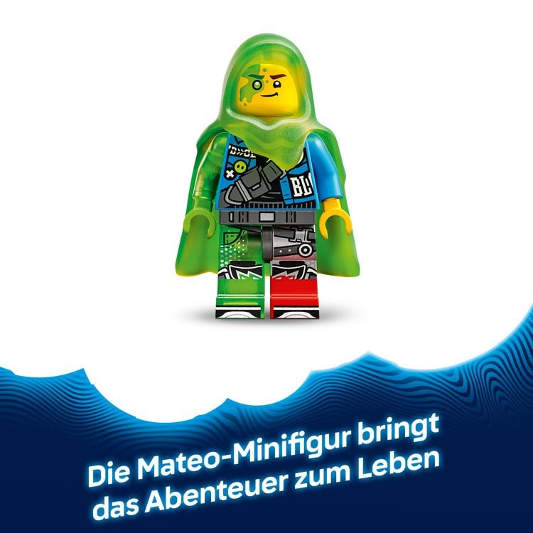 LEGO DREAMZzz 71495 Mateo vs. Cyberhirn-Mech, Spielset mit Roboter