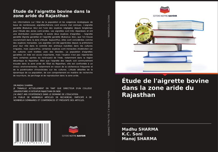 Produktbild: &Eacute;tude de l'aigrette bovine dans la zone aride du Rajasthan