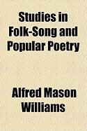 Produktbild: Studies in Folk-Song and Popular Poetry