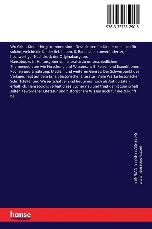 Produktbild: Wo Gritlis Kinder hingekommen sind