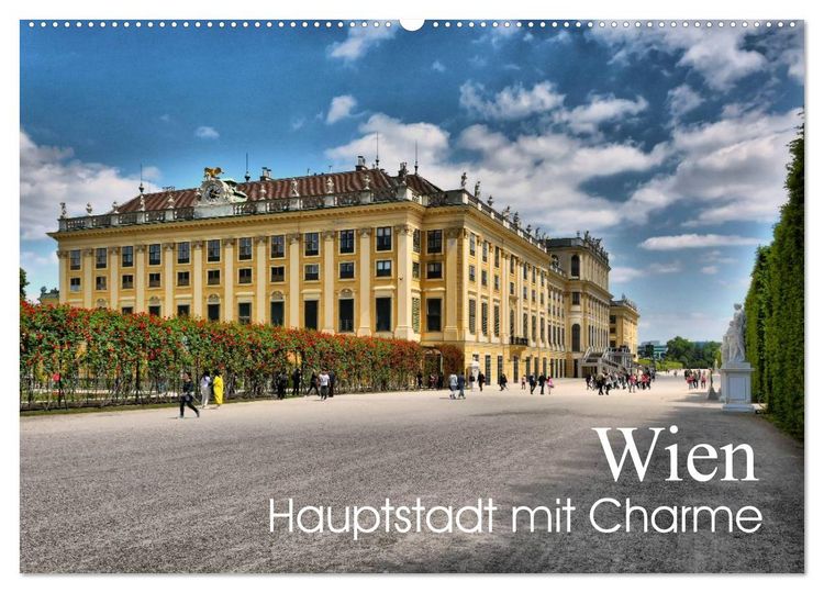 Produktbild: Wien - Haupstadt mit Charme (Wandkalender 2026 DIN A2 quer), CALVENDO Monatskalender