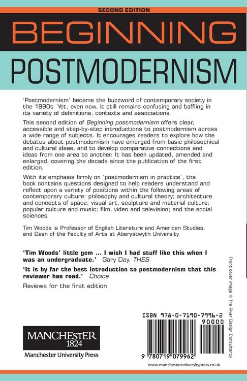 Produktbild: Beginning postmodernism