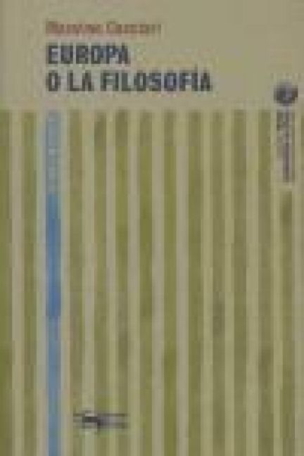 Produktbild: Europa o La filosof&iacute;a