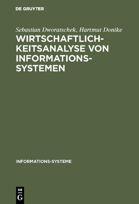 Produktbild: Wirtschaftlichkeitsanalyse von Informationssystemen