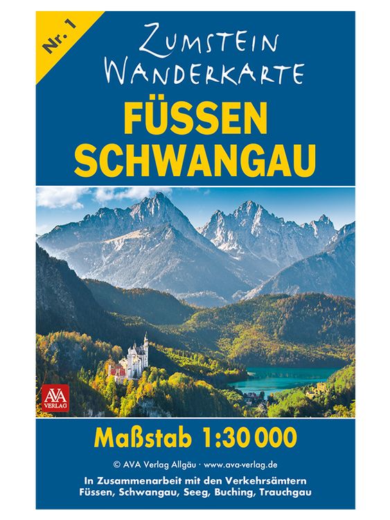 Produktbild: Zumstein Wanderkarte F&uuml;ssen/Schwangau