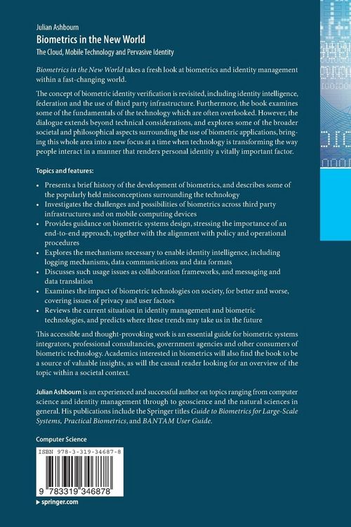 Produktbild: Biometrics in the New World