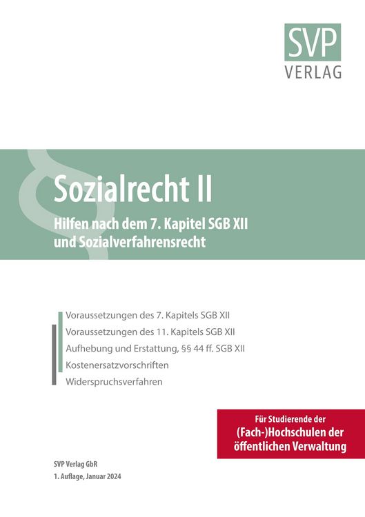 Produktbild: Sozialrecht II