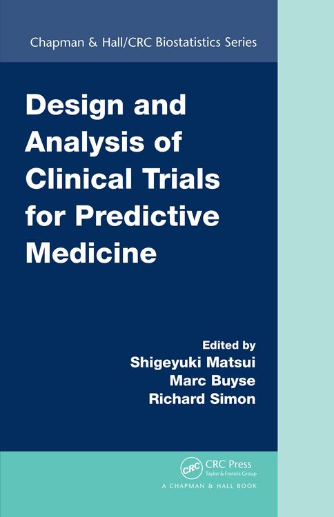 Produktbild: Design and Analysis of Clinical Trials for Predictive Medicine