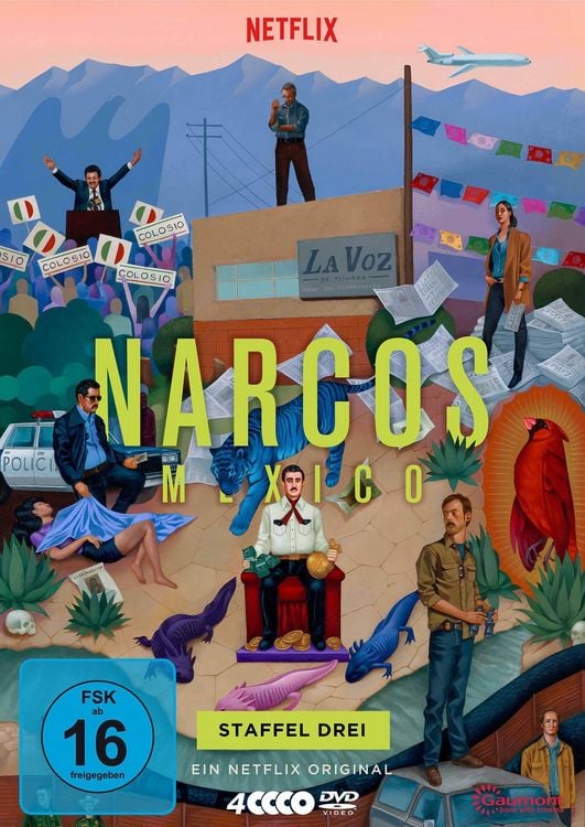 Produktbild: NARCOS: MEXICO - Staffel 3 [4 DVDs]