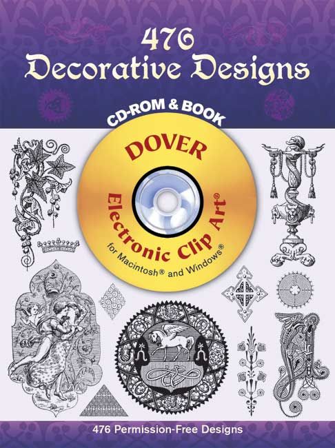 Produktbild: 476 Decorative Designs with CDROM