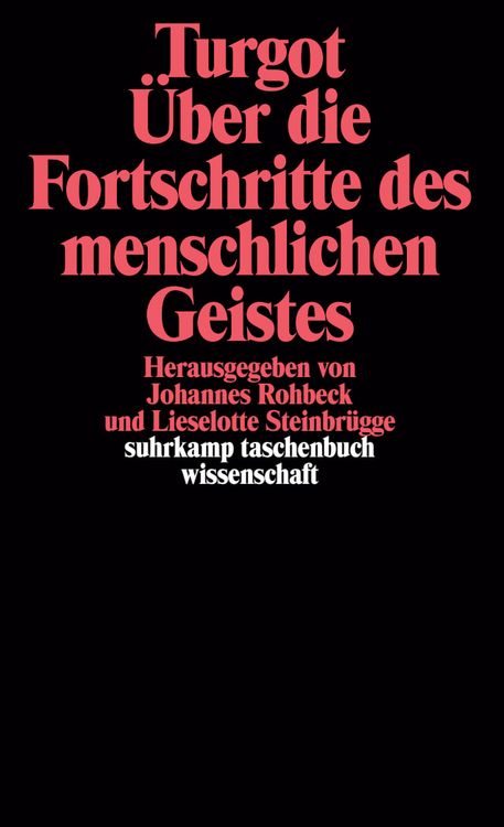 Produktbild: &Uuml;ber die Fortschritte des menschlichen Geistes