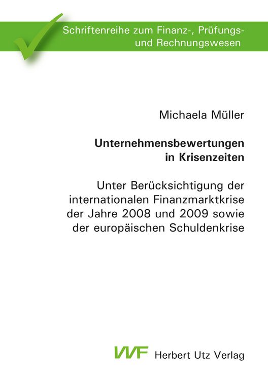 Produktbild: Unternehmensbewertungen in Krisenzeiten