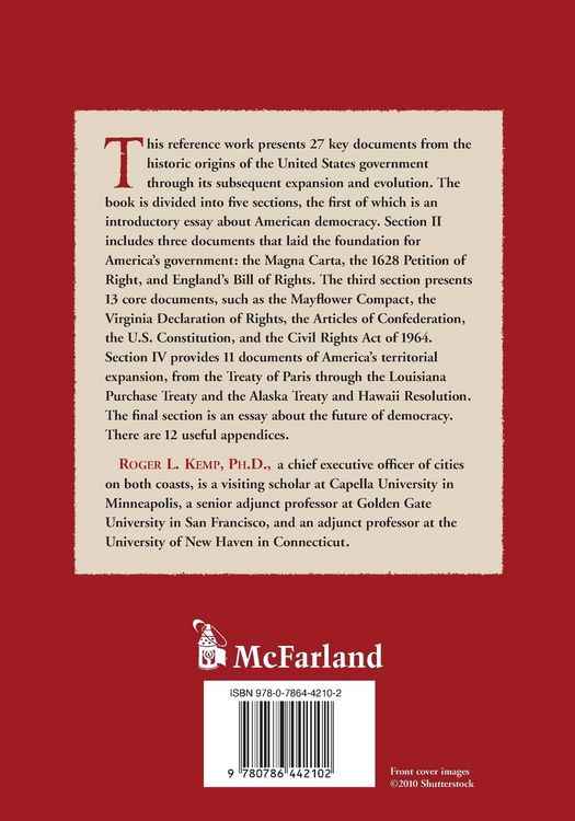 Produktbild: Documents of American Democracy