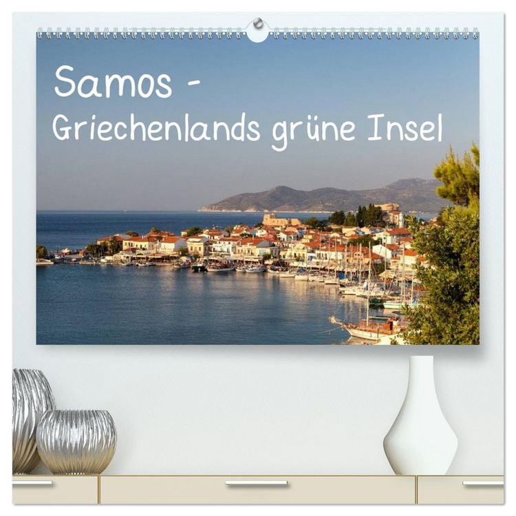 Produktbild: Samos - Griechenlands gr&uuml;ne Insel (hochwertiger Premium Wandkalender 2026 DIN A2 quer), Kunstdruck in Hochglanz