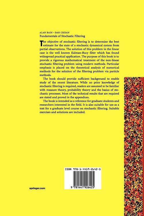 Produktbild: Fundamentals of Stochastic Filtering