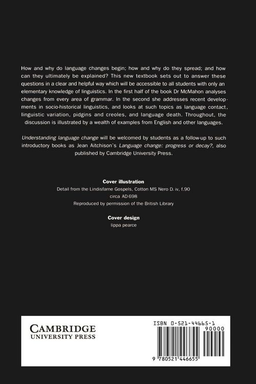 Produktbild: Understanding Language Change
