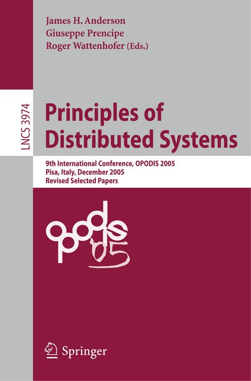 Produktbild: Principles of Distributed Systems