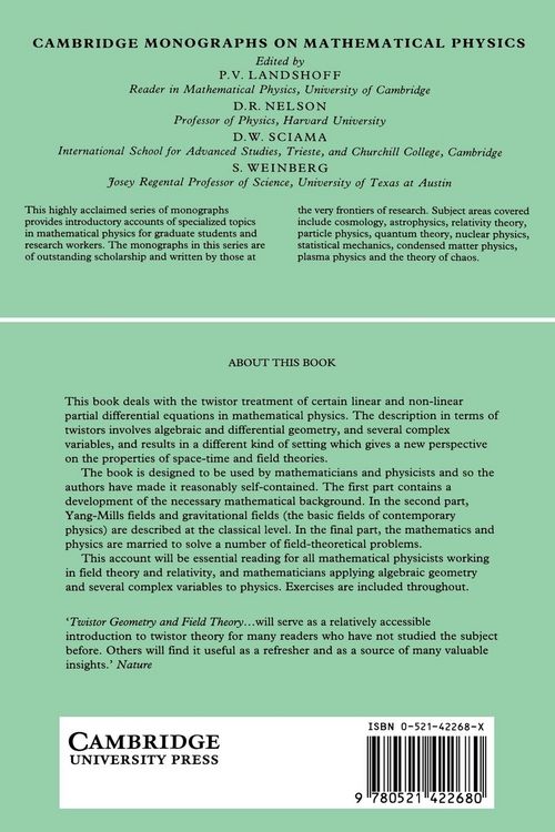Produktbild: Twistor Geometry and Field Theory