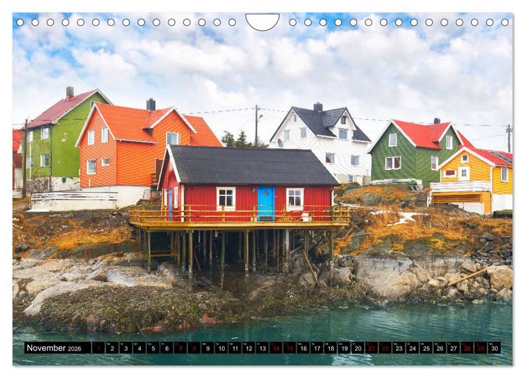 Produktbild: Lofoten Inselzauber (Wandkalender 2026 DIN A4 quer), CALVENDO Monatskalender