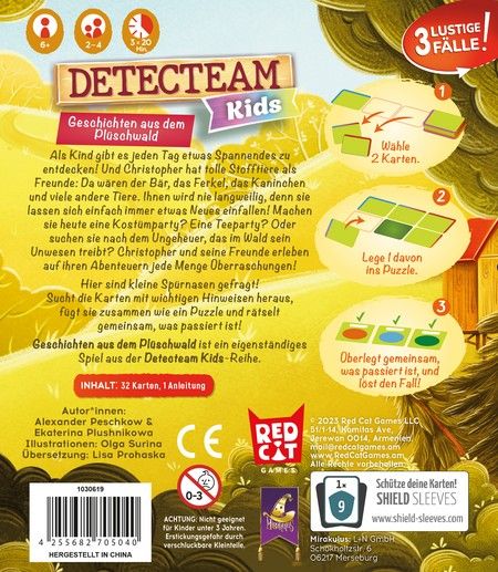 Produktbild: Detecteam Kids: Geschichten aus dem Pl&uuml;schwald