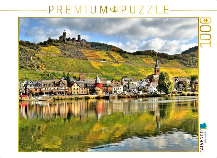 Produktbild: CALVENDO Puzzle Alken mit der Burg Thurant | 1000 Teile Lege-Gr&ouml;&szlig;e 64x48cm Foto-Puzzle f&uuml;r gl&uuml;ckliche Stunden