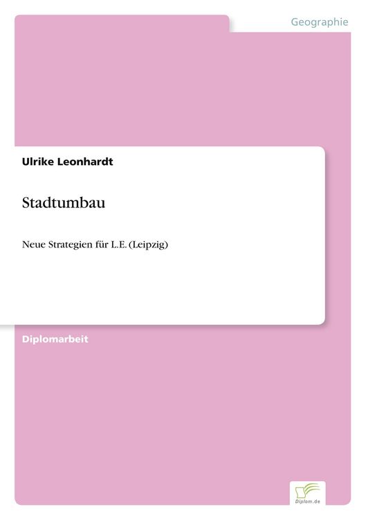 Produktbild: Stadtumbau