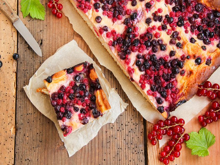 Produktbild: CALVENDO Puzzle Johannisbeerenkuchen | 1000 Teile Lege-Gr&ouml;&szlig;e 64x48cm Foto-Puzzle f&uuml;r gl&uuml;ckliche Stunden
