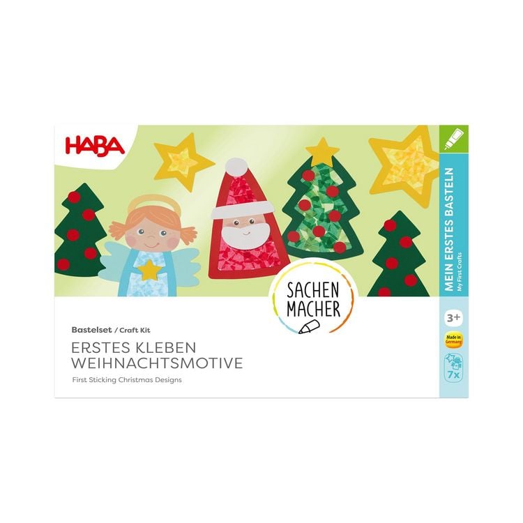 Produktbild: Bastelset - Erstes Kleben Weihnachtsmotive
