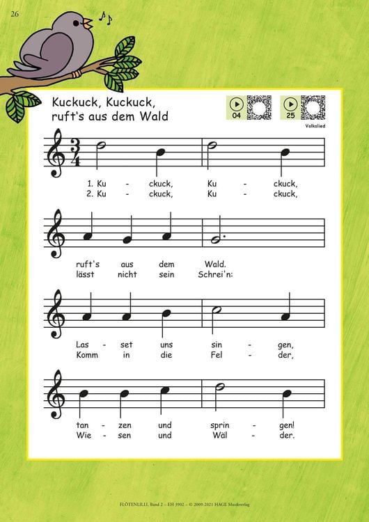 Produktbild: Flötenlilli - Blockflötenschule, Band 2